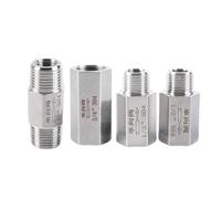 1PC 3/4" BSP Male To Male Hex One Way Check Valve Non-Return Inline 304 Stainless Steel