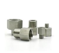 1PC 3/4" Female -3/4" Male BSP 304 Stainless Steel Reducing Hexagonal Pipe Joint Conversion High-voltage Connector YZWRWRMKTB