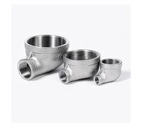 1PC 3/4" TO 1/4" BSP Female Thread Reducer 90 Degree Elbow 304 Stainless Steel Angled Plumbing Adapter