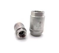 1pc 3/8" BSP 304 Stainless Steel Internal Thread Vertical Check Valve One-way Valve