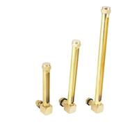 1PC 3/8" BSP Glass Length 150mm Brass Oil Liquid Level Indicator Sight Glass