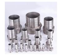 1PC 3/8" BSPT Male 15mm Hose Barb Connector 304 Stainless Steel Hosetail Coupler