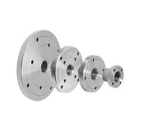 1pc 3 "pollici 75mm flangia piastra frontale tornio for legno mandrino M33 x 3.5 filo piastra frontale lavorazione del legno utensili for tornitura accessori (Color : M18 X 2.5)