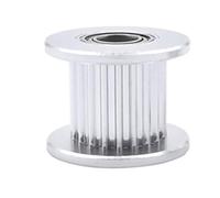 1pc 30 denti HTD 3M alluminio puleggia dentata folle 5mm - 15mm larghezza slot foro 7 11 16mm for parti stampante 3D cinghia 6mm 10mm(5mm With Teeth,Slot Width 16mm)