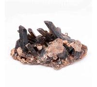 1pc 300g-1000g Quarzo nero naturale Grappolo di cristallo Pietra fortunata Adatto for cristalli domestici decorazione della stanza