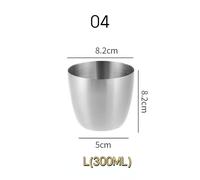 1PC 304 Acciaio Inox Birra Coppa Bere Mug Acqua Coppa Cucina Drinkware