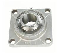 1PC 304 Inserto In Acciaio Inox Cuscinetto Base Quadrata SUCF201/SUCF202/SUCF203/SUCF204/SUCF205 Accessori Hardware for La Casa(SUCF202)