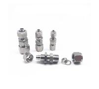 1PC 304 Quick twist Card Sleeve Fitting PU Hose to Hard Tube through board type joint 10mmx10mm
