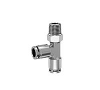 1PC 304 Tubo Pneumatico In Acciaio Inox Raccordo PLF, PB, PD Connettore Del Tubo Dell'aria 1/8 1/4 3/8 1/2 BSP Raccordi for Tubi A Sgancio Rapido(8-01 (8mm-1l8),PD)