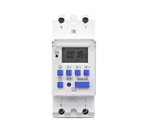 1pc 30A_12V AC DC Din Rail single phase Weekly 7 Days Programmable Digital TIME SWITCH Relay Timer CZMDKEXM