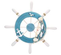 1Pc 32CM Ornamento del timone in stile Decorazione della parete