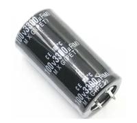 1pc 3300uF 100V 3300MFD 100WV Aluminum Electrolytic Capacitor 25 * 45mm Snap In 3300mf100v 3300uf100v 100v3300mf 100v3300uf MQXFCZUX