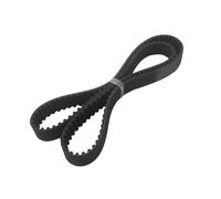 1pc 350-S5M Cinghia dentata ad anello chiuso in neoprene nero, cinghia di trasmissione sincrona tipo STS per macchine tessili, macchina CNC, Larghezza 12mm
