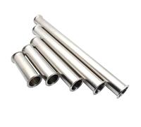 1PC 38mm x Ferrule 50.5 Tri Clamp Type Spool Tube With Ferrule Clamp SS304 200mm Length Tube