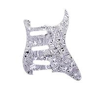 1pc 3Ly S ++ 11 fori Chitarra Elettrica Pickguard Piastre Graffianti Brufoli Guardie Per Noi/Messico Fatto Parti Moderni Viti Piastrelle