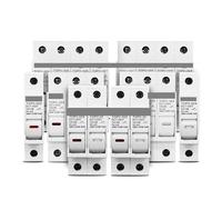 1PC 3P WITH LED 1100V DC Fuse Holder 10 * 38mm TOPV-32X CZMDKEXM(4P With LED)