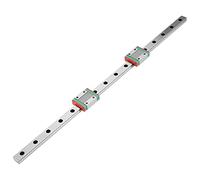 1pc 400mm MGN12 Binario di Guida Lineare in Miniatura 12mm Larghezza 2 Pezzi MGN12B Blocchi di Scorrimento