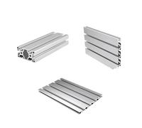 1PC 4080 15180 15120 Aluminum Profile 200 300 500 600 800 1000mm Linear Rail Extrusion Eu Standard Anodized For CNC 3D Printer(4080 T-slot,600mm)