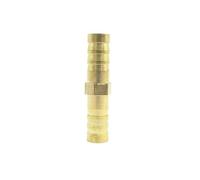1PC 4mm 5mm 6mm 8mm 10mm 12mm 14mm 16mm 19mm 25mm Hose Barb Dritto 2 Vie In Ottone Spinato Tubo Raccordo Accoppiatore Adattatore del Connettore(19mm OD)