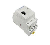 1pc 4P 25A 4NO 220V/230V 50/60HZ Din rail contactor with Manual Control Switch CZMDKEXM