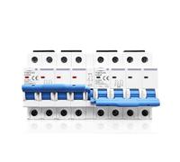 1pc 4P plus 4P DC 25A MTS Dual power Manual transfer switch Circuit breaker MCB CZMDKEXM