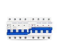 1pc 4P plus 4P MTS AC Dual power Manual transfer switch Circuit breaker MCB 50HZ/60HZ 3 phase 40A CZMDKEXM