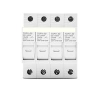 1pc 4P WITHOUT LED 1100V DC Fuse Holder 10 * 38mm High Voltage PV TOPV-32X Circuit Breaker