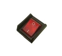 1pc 4pin 2gear RED boat switch with protective baffle 16A250V T125/55 high current