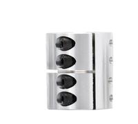 1pc 5/6/6.35/8/10/12mm Aluminio Accoppiatore flessibile Accoppiamento Accoppiamento Motore di accoppiamento rigido Connettore D25 L40(6x12)