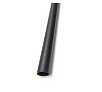 1PC 500mm Tubo in fibra di carbonio, materiale composito ad alta durezza, tubo in fibra di carbonio opaco twill 3K, OD*ID*L(22x20x500mm)