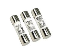 1PC 500V 10 * 38MM 2A 4A 6A 10A 12A 16A 25A 32A DC PV Solar Fusibile Leghe Metalliche for la Protezione del Sistema di Energia Solare 10x38mm(25A)