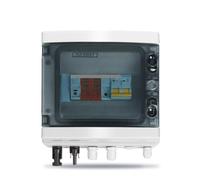 1pc 50A DC MCB PV Combiner Box With Protection Solar photovoltaic 1 input 1 out DC 600V Fuse MCB SPD CZMDKEXM