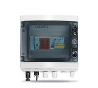 1pc 50A DC MCB Solar photovoltaic PV Combiner Box With Protection 1 input 1 out DC 600V Fuse MCB SPD CZMDKEXM