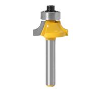 1pc 6/6.35/8/12/12.7mm Gambo Angolo Arrotondamento Punta Del Router Con Cuscinetto Fresa For Legno Carburo Di Tungsteno For Strumento Di Lavorazione Del Legno(6xR4.76)