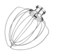 1pc 6 Frusta A Filo Compatibile For Kitchenaid K45WW 4.5-5Qt Miscelatore Con Supporto Inclinabile - Agitatore For Crema Di Uova, Farina, Torta, Whis