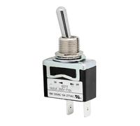 1PC 6011 16A 250V 2 Pin ON-OFF SPST Solder Terminal Toggle Switch BKYUKJVU