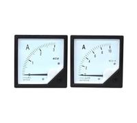 1PC 6C2 5A 10A 30A 50A 100A 300A/75mV DC Corrente Analogica Amperometro Puntatore Tester di Pannello 80 * 80mm DC Amp Meter Utilizzare con Shunt(1000A 75mV)