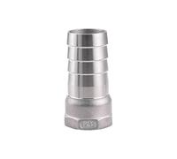 1PC 6mm 8mm 10mm 12mm 14mm 15mm 16mm 20mm Portagomma X 1/8 "1/4" 3/8 "1/2" 3/4 "1" BSP Femmina In Acciaio Inox 304 Nipplo Raccordo(BSP1I2-16mm)