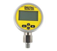 1pc 70MPA Display Digitale Tester 0.4% FS 1/4NPT Giallo Manometri Display Digitale Pressione Olio Misuratore di Pressione Idraulica Manometro