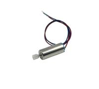 1PC 7mm*16mm 716 Coreless electronic starter with Cooling Hole/Gear DC1.5V 3V 3.7V 52000RPM High Speed for Aircraft/Quadcopter NWPNLXEA(Black white Motor)