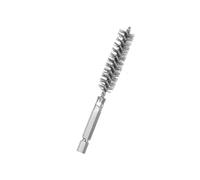 1PC 8-25mm Tubo metallico Spazzola for pulizia macchine Detergente antiruggine Lavaggio Strumenti di lucidatura for l'industria di trasformazione manifatturiera automobilistica(13mm)