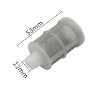 1PC 8mm 10mm 12mm Interfaccia Maglia di Acciaio inossidabile Sifone Filtro a Rete Irrigazione Acquario forniture Pompa a Membrana Forniture di Filtrazione(12mm)