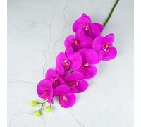 1pc 9 Teste Artificiale Farfalla Orchidea Per Matrimonio Bouquet / Home