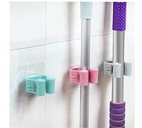1pc a Parete MOP Holder Holder Brush Hanger Appendiabiti Cremagliera da Cucina Organizzatore di Storage Portatenitore Appeso Appeso Strumenti di Pulizia del Bagno Colore Casuale