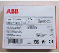1PC ABB ESB20-11N-06 Installation Contactor 230V AC/DC 1SBE121111R0611