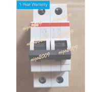 1PC ABB Miniature circuit breaker S202-C6 2P 6A