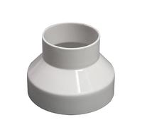 1PC ABS Adattatore riduttore for tubo di scarico Connettore for canalizzazione di ventilazione Diametro variabile Raccordi for tubi Riduttore for condotto(E)