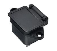 1pc AC 250V 10A IEC320 C14 3 Pin Pin Outlet Adapter