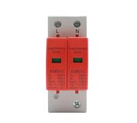 1pc AC SPD 1P+N 2P 30KA-60KA AC385V House Lightning Surge Protector Protective Low-voltage Arrester Device MQXFCZUX