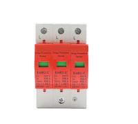 1pc AC SPD 3P 3 Phase 20KA~40KA 385V House Lightning Surge Protector Protective Low-voltage Arrester Device CZAOINCU